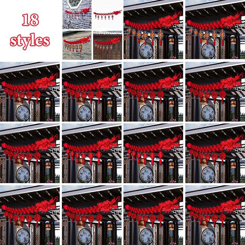 Chinese New Year Dragon Ceiling Decor New Year Party Lunar Year Ornament For Shops Restaurant Party Decor Hanging Ornaments