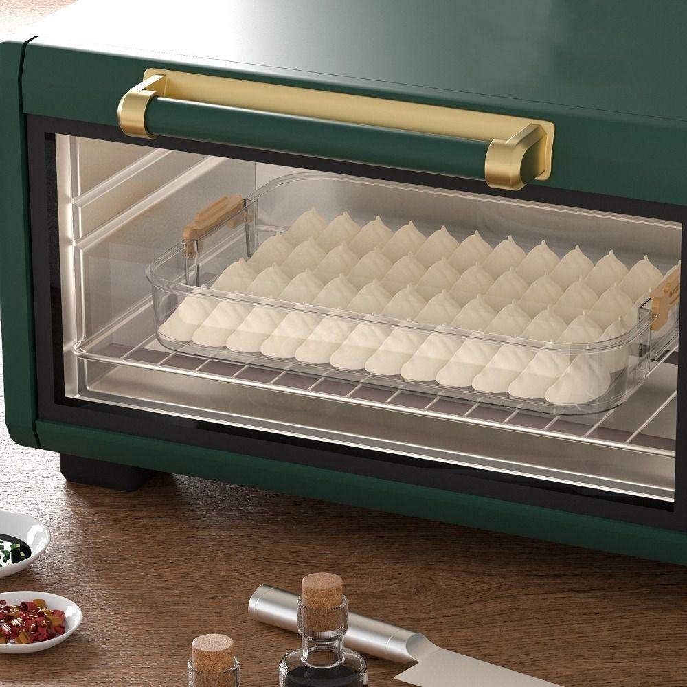 Plastic Dumpling Storage Box Multi-Layer Food Egg Frozen Box Practical Wonton Storage Box  Kitchen