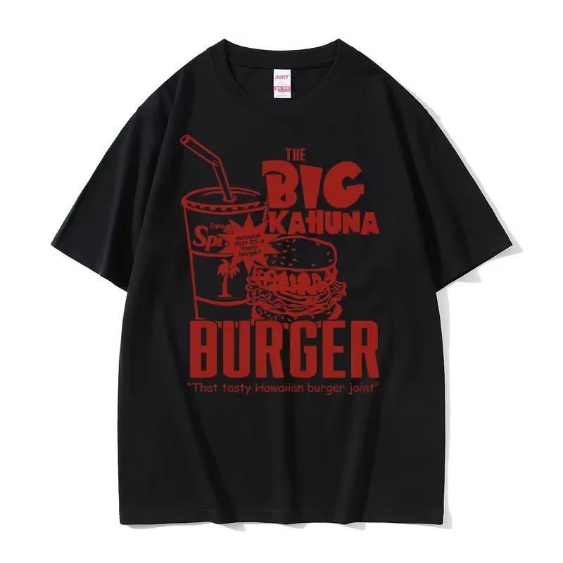 2026 Famous Director Quentin Tarantino Movie Pulp Fiction Tshirt The Big Kahuna Burger That Tasty Hawaiian Burger Tshirt