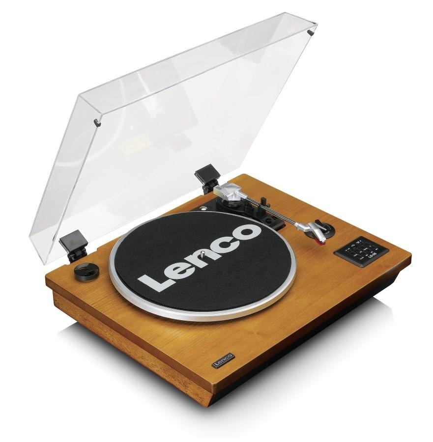 Lenco Ls-55Wa - Plattenspieler Mit Bluetooth, USB Und Eingebauten Lautsprechern