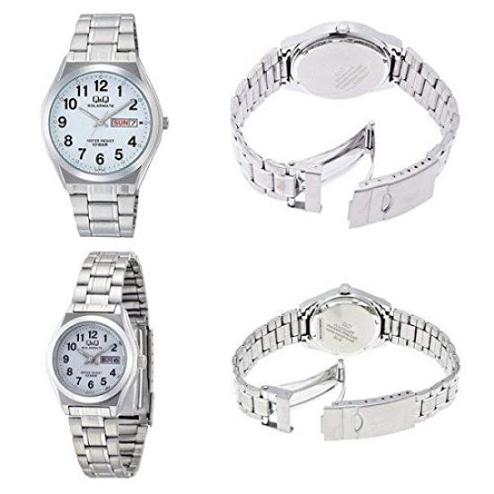 Solar Pair Watch Light Waterproof Cheap Citizen Watch [Citizen Q&Q] Men's Women's H010H011-204 []