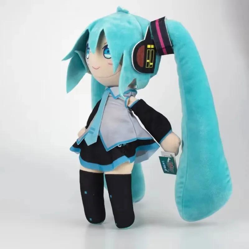 Cute Miku Hatsune Miku Plush Toy Stuffed Anime Vocaloid Kasane Teto Peluches Plush Doll Plushies Home Decor Kids Birthday Gifts