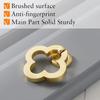 4/8pcs Cabinet Knobs, Zinc Drawer Knobs, Dresser Knobs for Doors, Closets, Dressers, Cabinets, Modern Style Decorative Pulls with Screws, Gold Color
