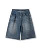 Descheuis Everyday Washed Bermuda Denim Pants Vintage Blue (Type B)