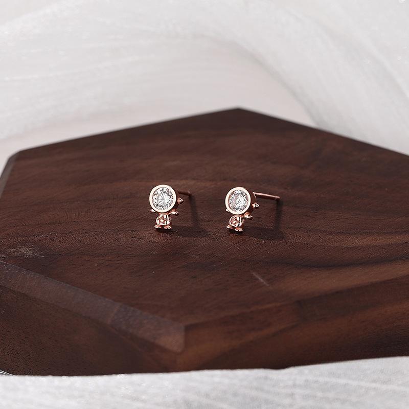 

Милые серьги-астронавты для женщин с милым и детским нишевым дизайном и персонализированными серьгами