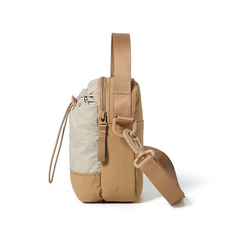 Leichte Handy-Tasche Damen Mehrschichtige Schulter-Umhängetasche Sport Wasserflaschentasche