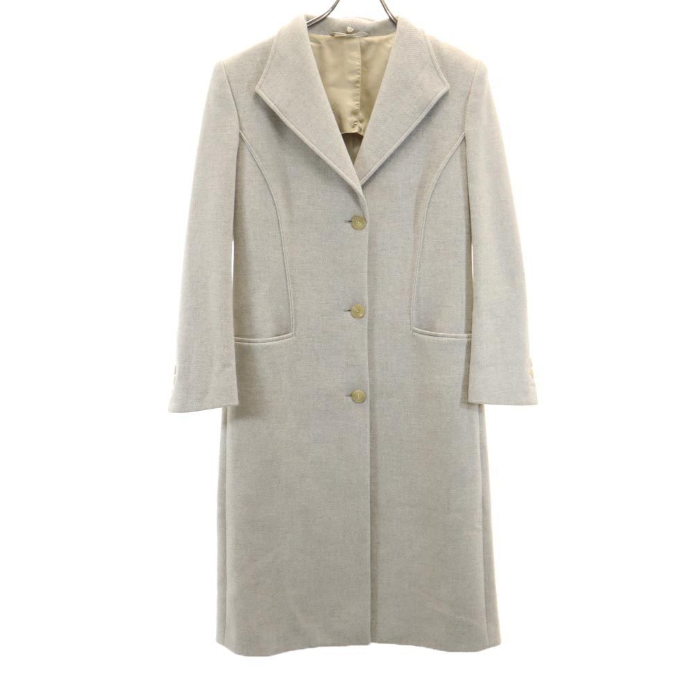 MARTIN MARGIELA made in Italy Long sleeve Wool coat 42 Beige Women Used