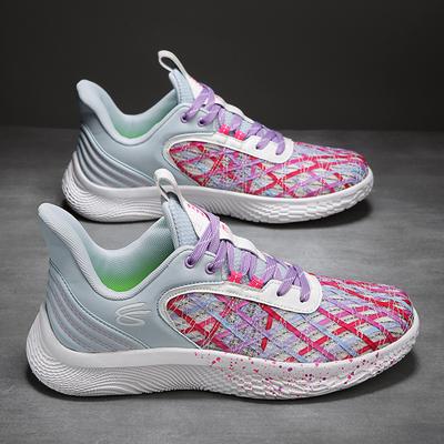 New Curry 9 Basketball Shoes Men's Low-top Teenagers Rebound Boots Non-slip Carbon Board Sneakers Shoes