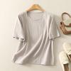 Women's Retro Han Hemp Short-Sleeve T-Shirt