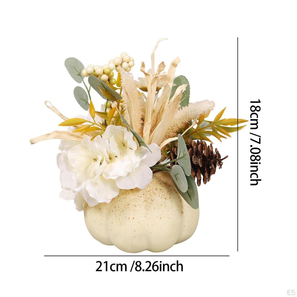 Artificial Fake Pumpkins Model Thanksgiving Decoration Foam for Home Shelf Porch