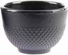 Cast Iron Cups 2 Pcs. Cast Iron Set For Tea And Herbs, Black Enamelled