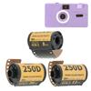 35mm Color Print Film Professional Wide Exposure Range ECN 2 Process Colour Print Camera Film for 13