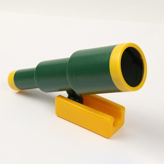 Children Telescope Toy with Fixing Bracket Handheld Monocular Telescope Toy Kids Educational Toy Outdoor Playground Backyard Treehouse Toy