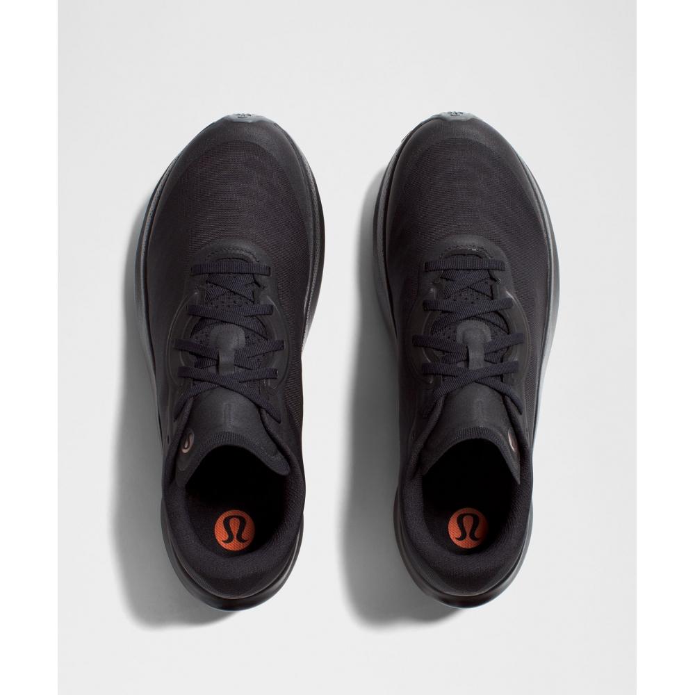 Lululemon Men S Split Shift Running Shoe Black Onyx Grey Cherry Ember