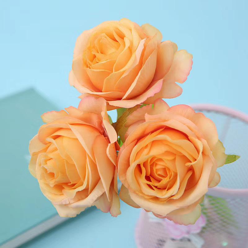 4Pcs Rose Silicone Gel Pen Simulation Flower Valentine's Day Gift Pen School Office Stationary Student Pen Kids School Supplies