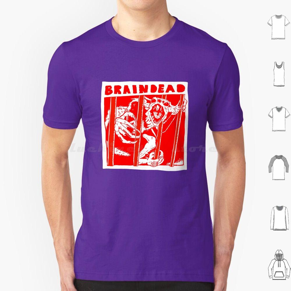 Braindead Rat Monkey Red T Shirt Men Women Kids 6xl Braindead Dead Alive Peter Jackson Rat Monkey Film Horror Zombie Simian S