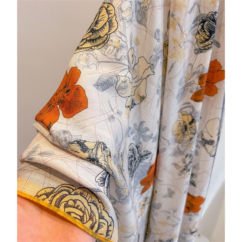 New Double Face Luxury Women Scarf Shawl Print Cotton Linen Feeling Muslim Hijab Wrap Turban Pashmina