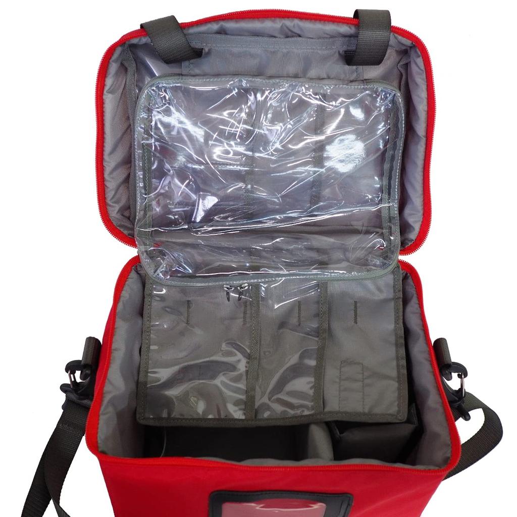 TATONKA First Aid Set Bag FIRST AID FAMILY First Aid Family with Shoulder Strap Red Imported [Regular Product]