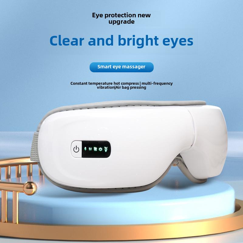Smart Bluetooth Eye Massager with Air Pressure & Heat