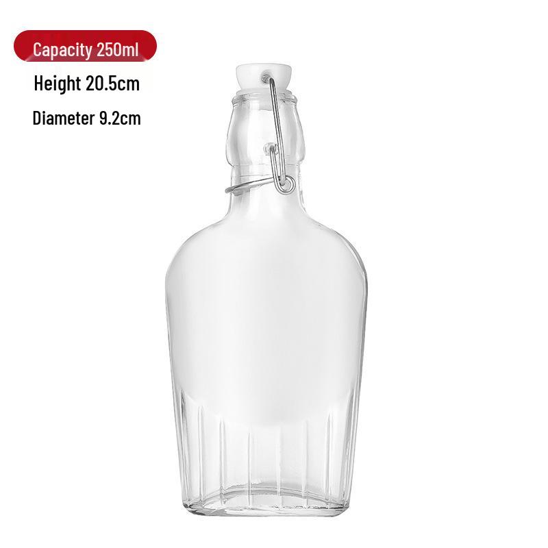Home Brew Buckle Bottle for Fruit Wine, Juice, Grain Liquor, and Enzymes