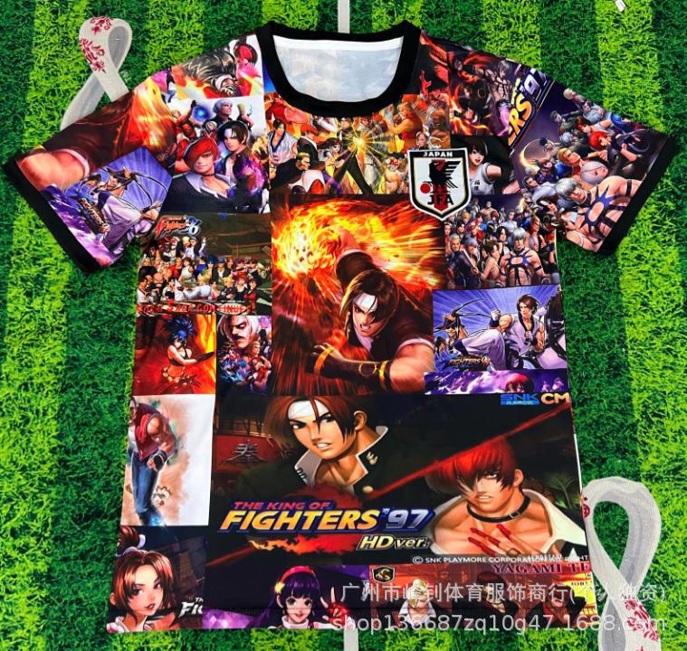 Maillot de football animé Coupe du Monde 2026, maillot thème dessin animé japonais, maillot de sport respirant pour l'entraînement