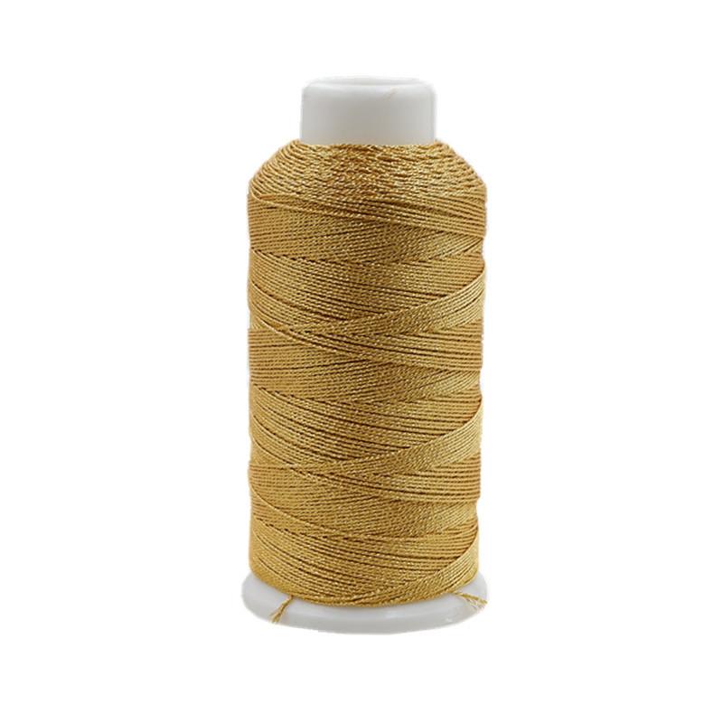 Large Roll 3 Shares 6 Shares 9 Shares 12 Shares Gold Thread Gold And Silver Strands Thread Diy Hand-Woven Thread Color Jewelry Accessories Gold Wire