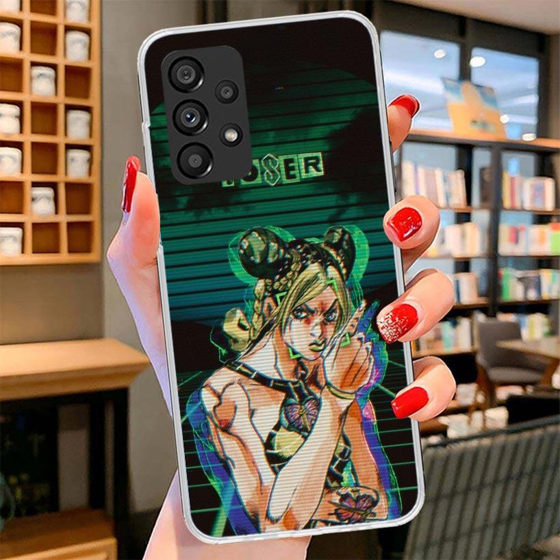 JoJo Bizarre Adventure Jolyne Cujoh Phone Case For Samsung Galaxy A17 A37 A57 A16 A26 A36 A56 A15 A25 A35 A55 A14 A24 A34 A54 A1