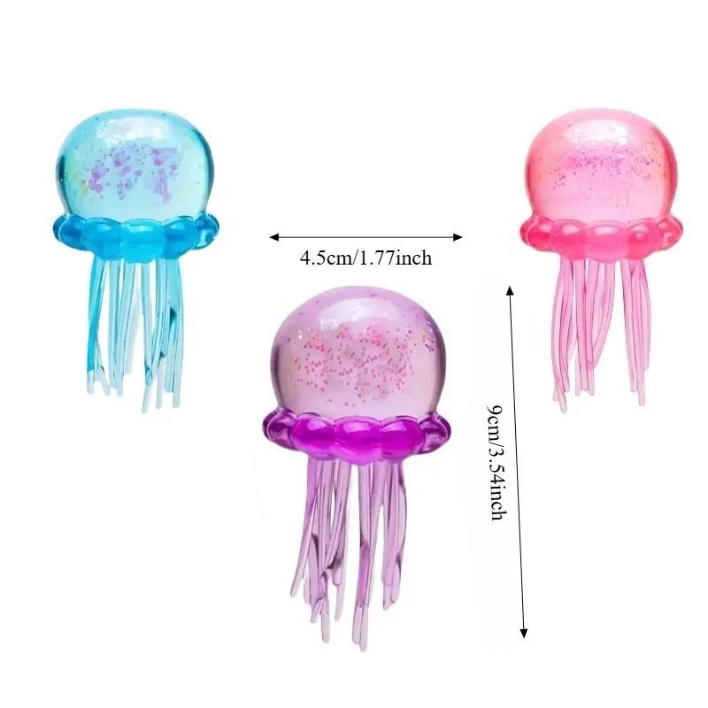 Medusa Kawaii Maltosio Giocattolo Squishy Colori Super Morbidi Modello Medusa Carino Sollievo dallo Stress Giocattolo Rilassante Divertente per Amici Regali