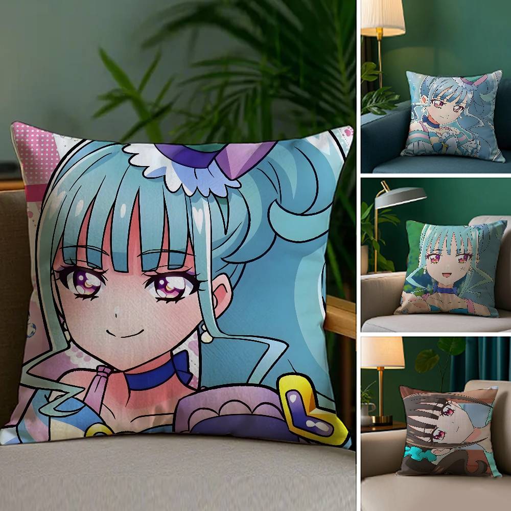 Nekoyashiki M-Mayu Pillow Case Sofa and Living Room Decorative Cushion Covers Dust-proof and Mite-proof Invisible Zipper