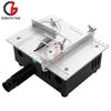 DC 24V 4A Mini Table Saw Portable Precision Portable Table Saws for Crafts for Wood Metal Plastic Cutting Tools 5000RPM/Minute