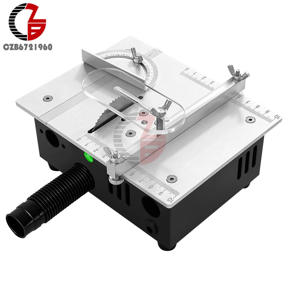 DC 24V 4A Mini Table Saw Portable Precision Portable Table Saws for Crafts for Wood Metal Plastic Cutting Tools 5000RPM/Minute