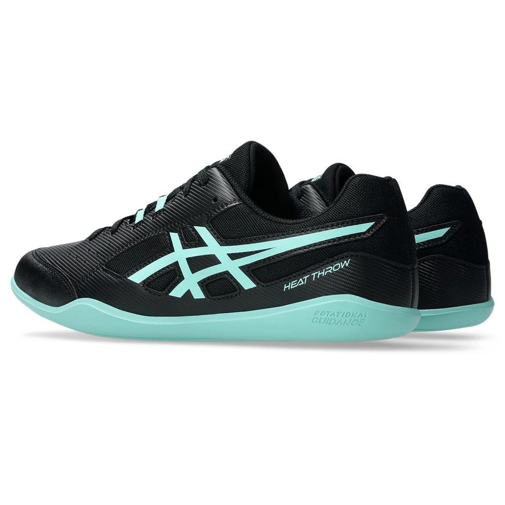 Leichtathletik Spikes HEAT THROW 2 1093A250 Unisex 001 cm 2E [Asics] (Schwarz/Illuminate Mint) 27.5