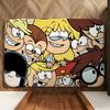 Cartoon T-The L-Loud H-House Floor Mat Soft Flannel Floor Mat  Suitable for Entryways, Living Rooms, Bedrooms, and Bathrooms
