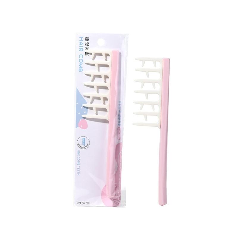 Hair Seam Comb Plastic Portable for Home,Salon,and Barber Shop Use Create Shaggy Hair Roots