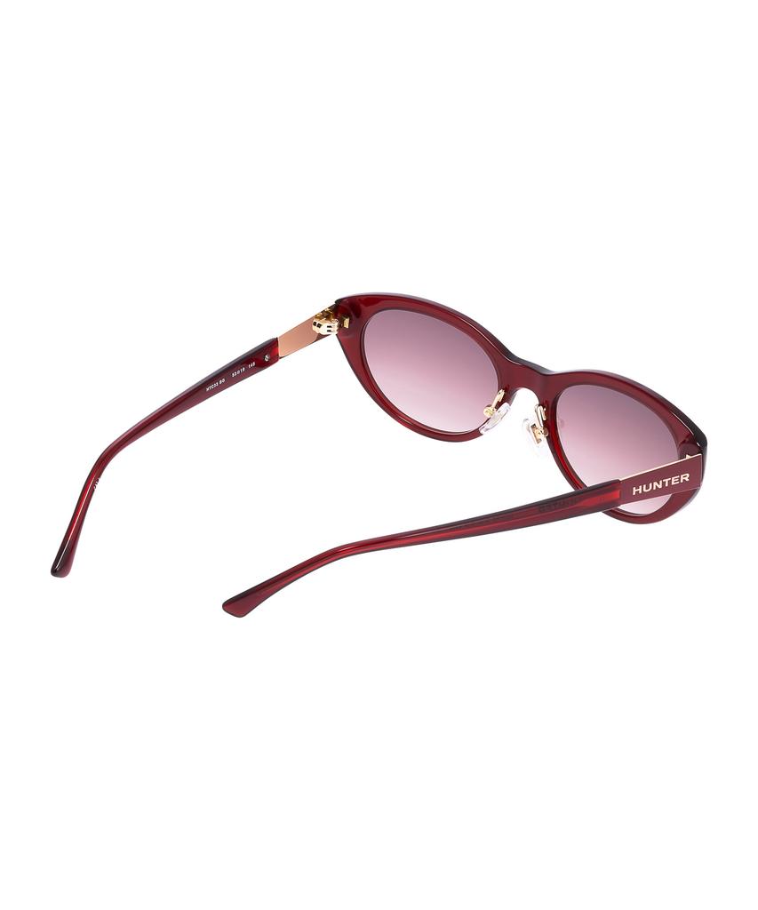 Heonteoaiweeo [Woman] Cat-Eye Sunglasses - Burgundy Htc33