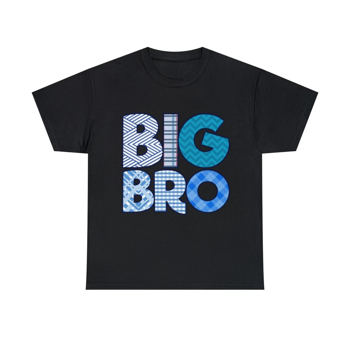 Big Bro Brother Graphic Tee Shirt, S-5XL XL