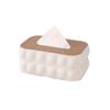 Decorative Toilet Tissue Box Removable Miscellaneous Organizer Paper Storage Holder  Desktop