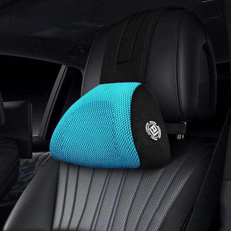 

Polymer Car Neck Pillow Lumbar Support Breathable Waist Cushion Comfort Travel Vehicles Supplies Automobile Interior Accessories