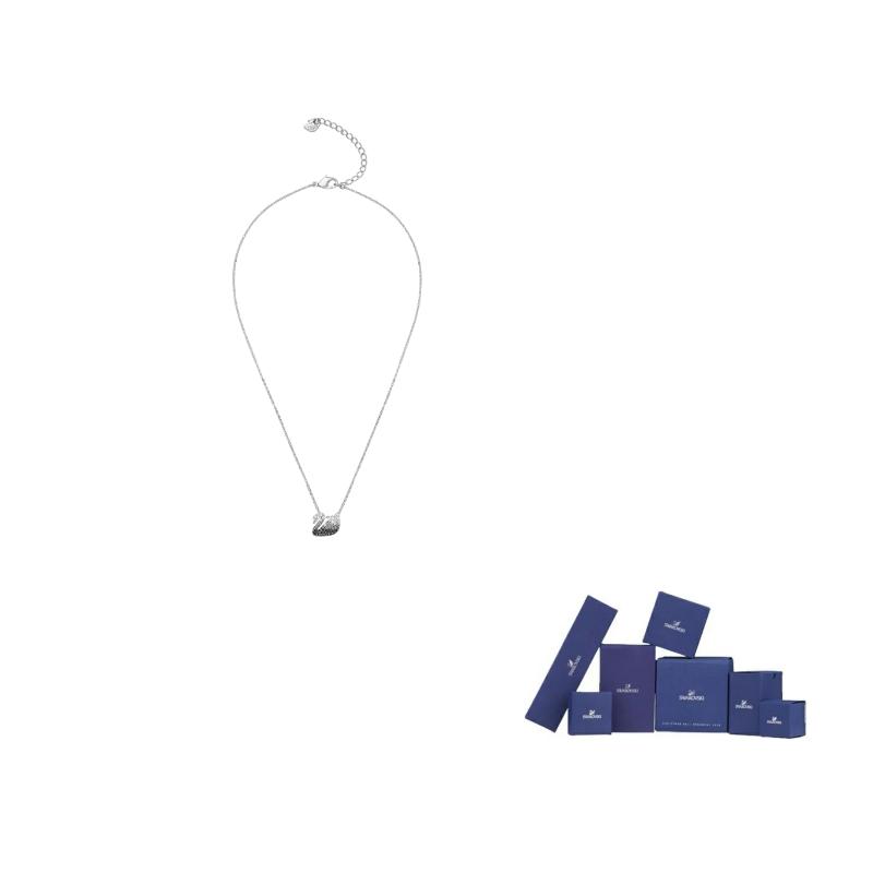 Swarovski Swan Necklaces Womens F-Original brand box (color random) белый