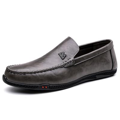 Fashion 2025 Spring Autumn New Soft Leather Shoes for Men Fashion Casual Business Loafers Male Solid Color Light Designer Shoes Man