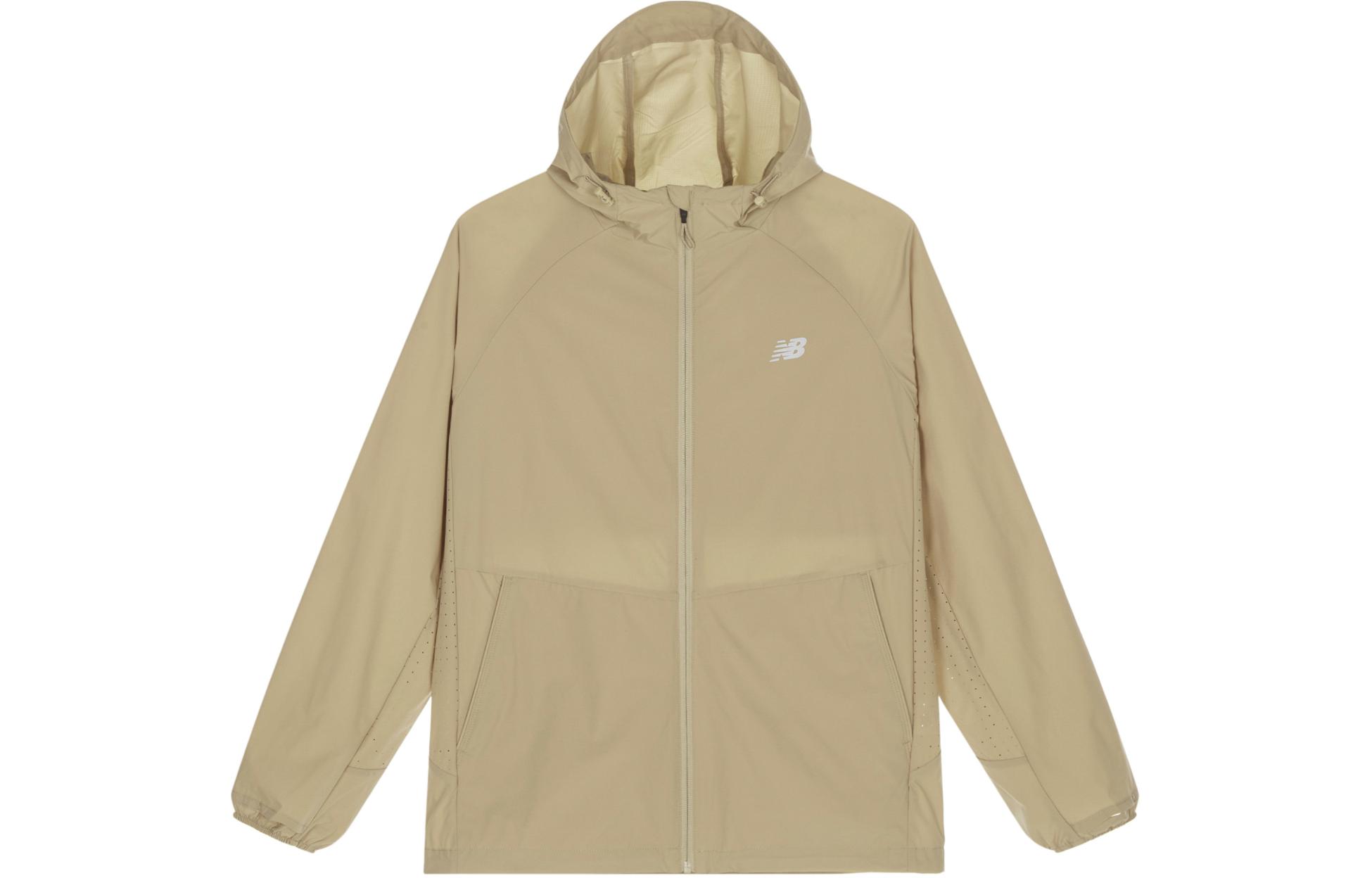New Balance Jackets & Coats Unisex Khaki NAE24101-BWN M