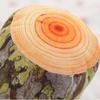 Soft Plush Pillow Ginkgo Tree Soft Seat Cushion New Simulation Tree Stump Pillow  Gift