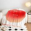 Artist E-ENHO Throw Flannel Throw Blanket, Lightweight Cozy, Durable Washable Cute Cool