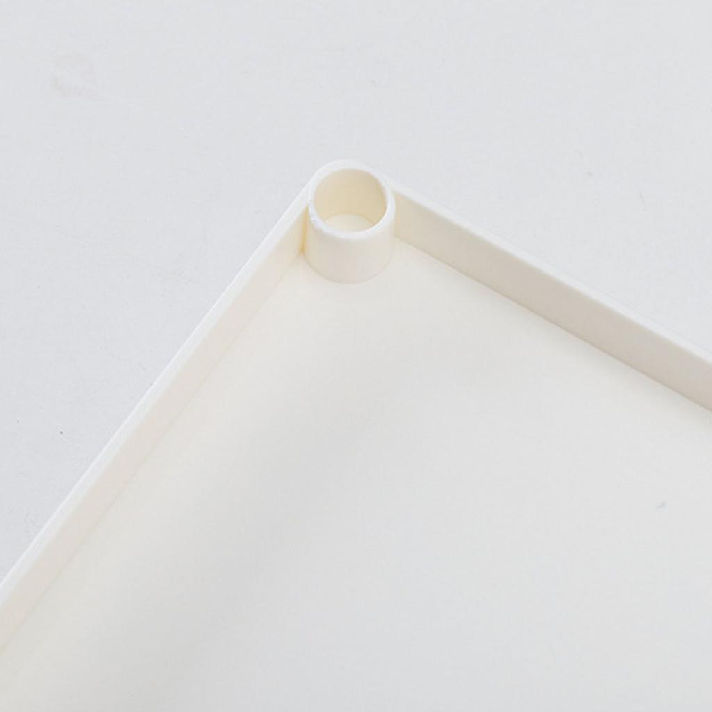 Doppelschichtiges Desktop-Aufbewahrungsregal Modern Große Kapazität Büro-Aufbewahrungsregal für Make-up und D