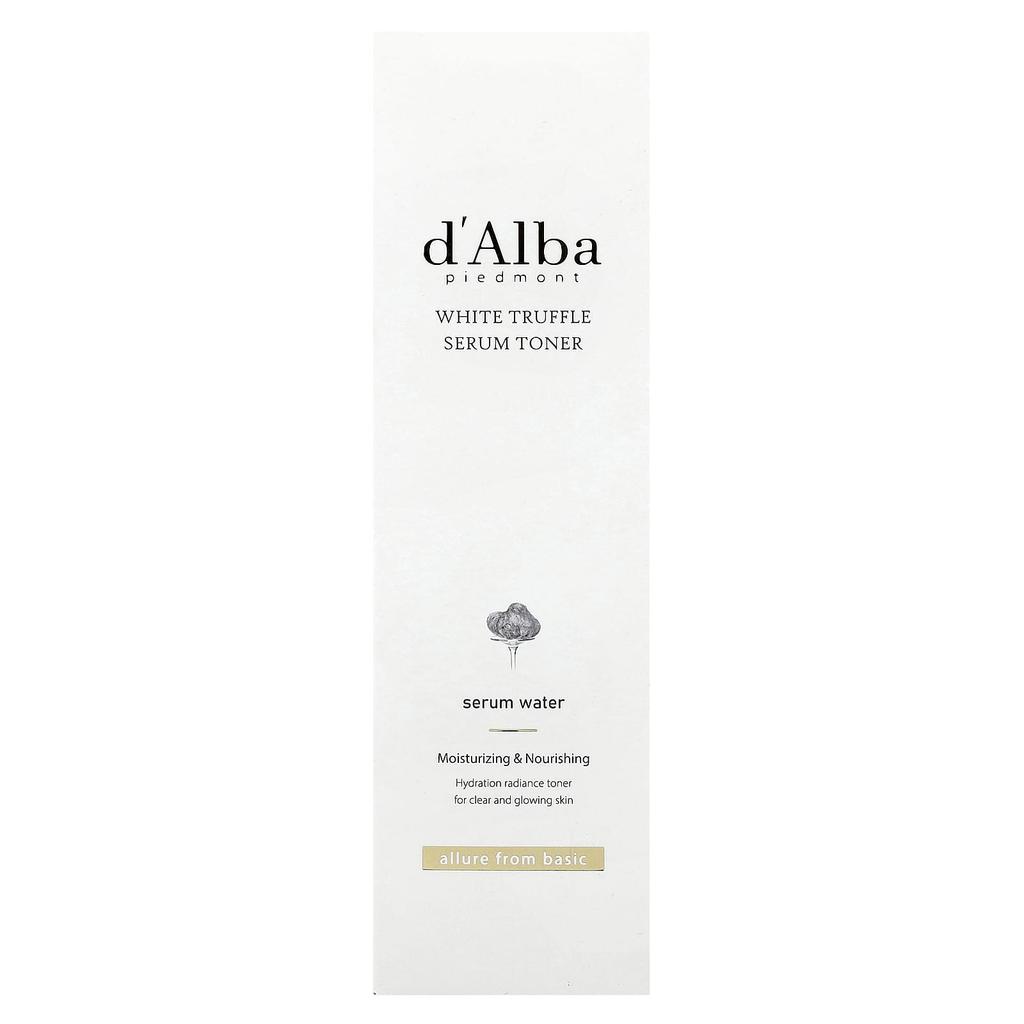 D'Alba, White Truffle Serum Toner, 180Ml(6.08Fl Oz)
