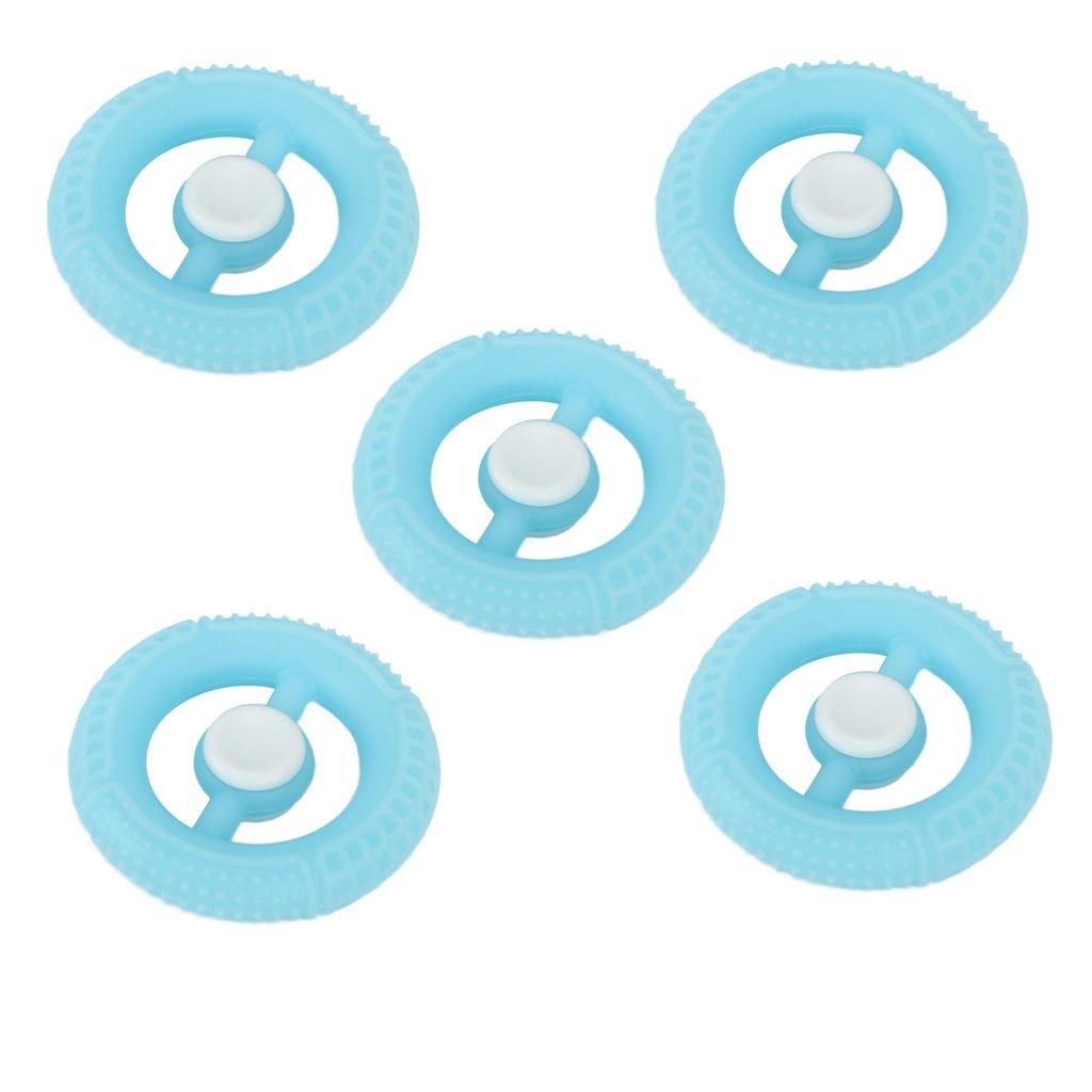 5PCS Rotating Spinning Round Grip Ring Tyre Shape Rotating Spinning Gyroscopic Grip Ring for Stress