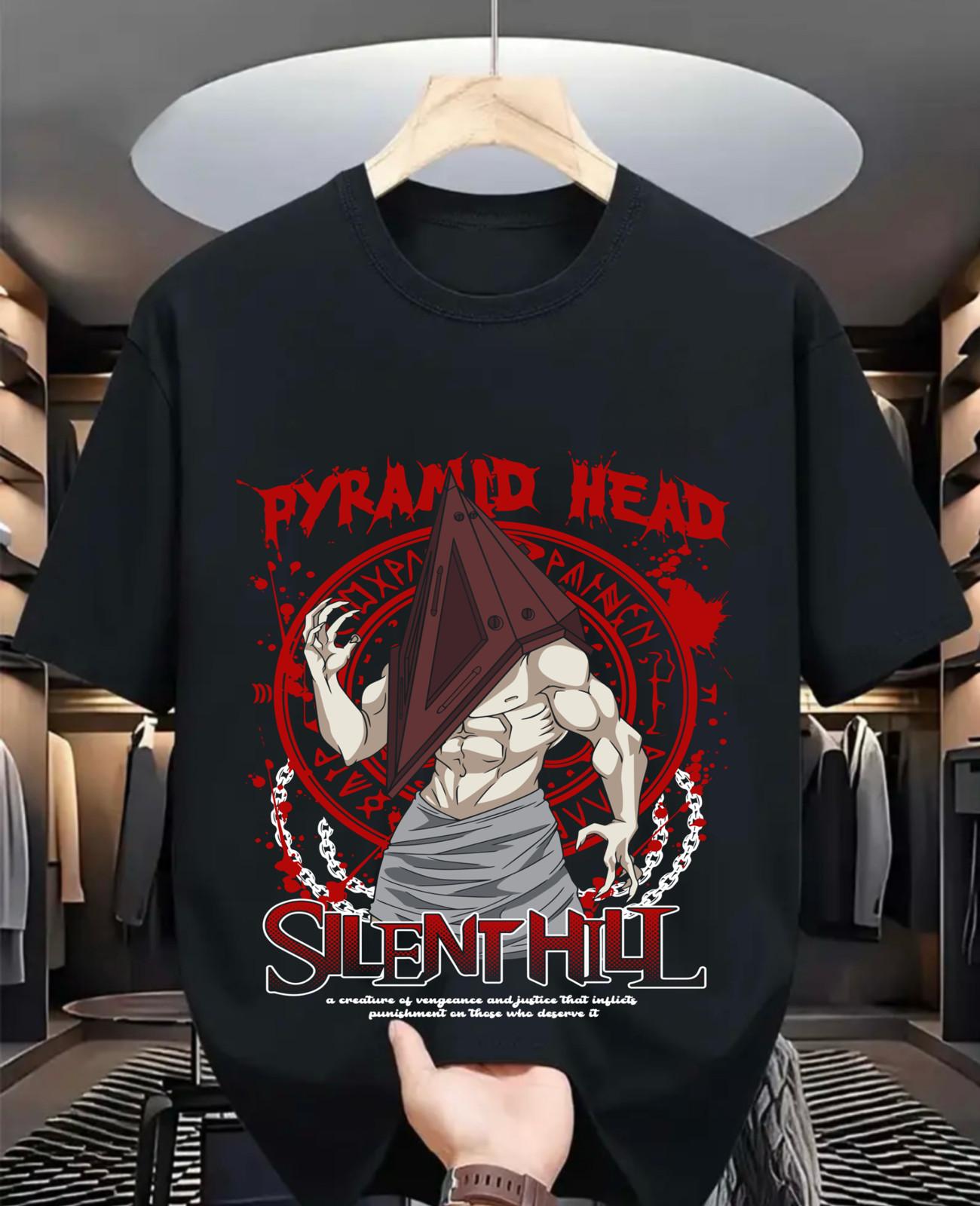 

Triangle Head Silence Hill V2 Premium Unisex T-Shirt Mens Womens Tees Top Gaming GifT Shirt Mens Womens Tees Top All Size M