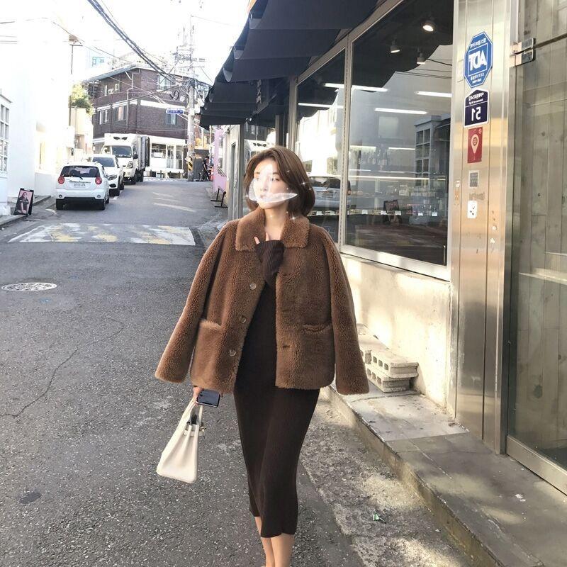 Light luxury high-end dress long dress children black knitted dress autumn and winter