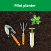 Handheld Seed Planter 5 Different Settings Plant Seed Sower with 2 Transplanting Tools Small Seed Spreader Gardening Supplies