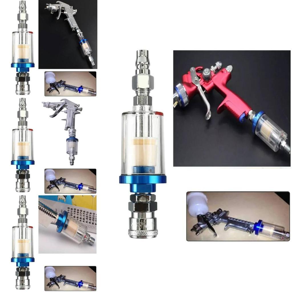Premium Spray Gun Water Separator Pneumatic Filter Kit For Air Compressor Accessories